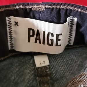 Paige Skyline Ankle Peg Jeans